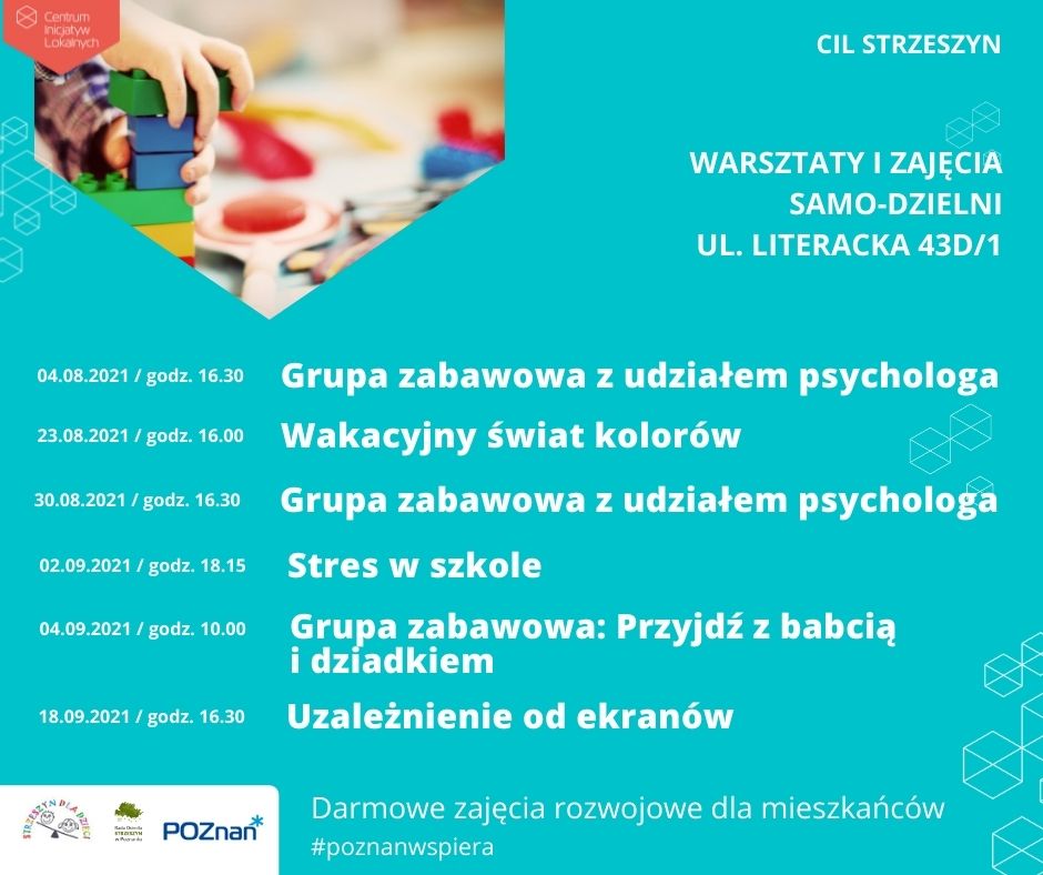 Nowy cykl zajęć CIL Strzeszyn