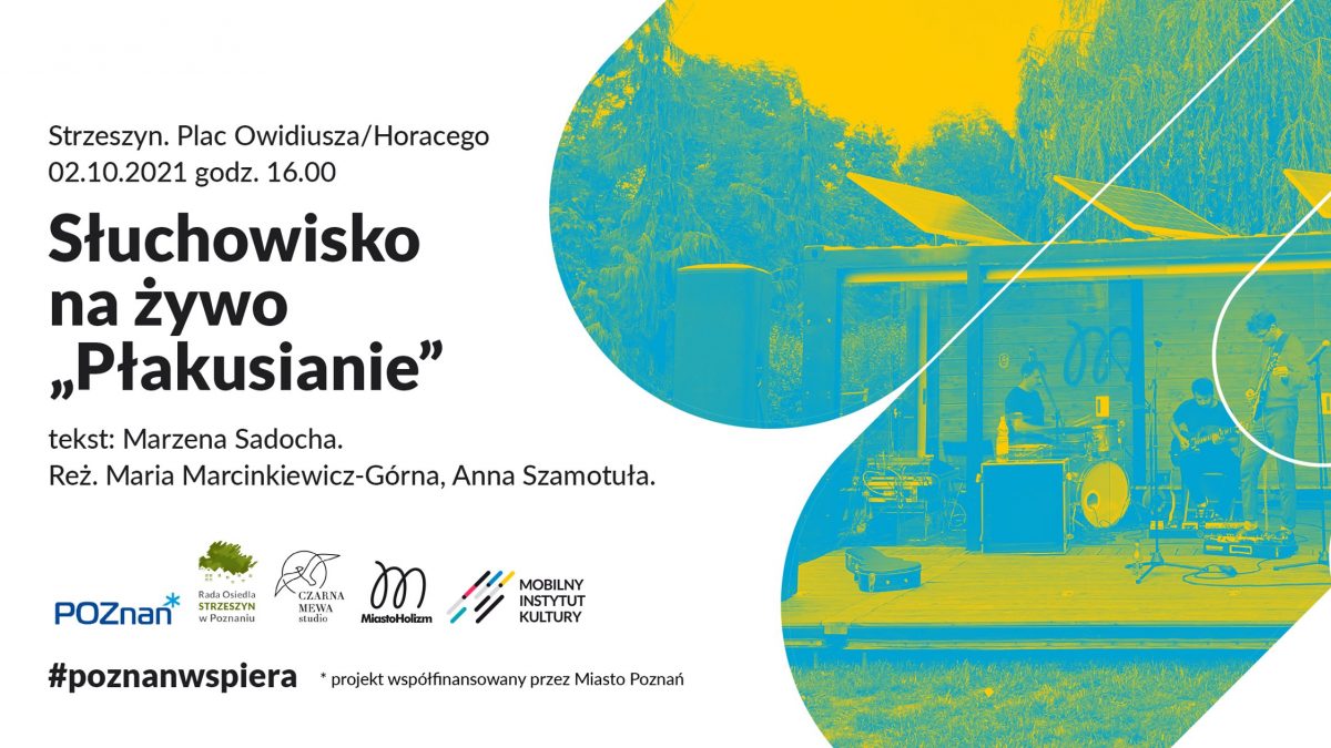 Słuchowisko na żywo w Mobilnym Instytucie Kultury